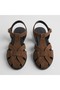 (Bianca) Casual Women's Sandals Brown - 2