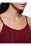 Texx Store Quality U-Neck Rope Strap Textured Dress - 3