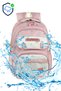 Waddell Licensed Twill Fabric Logo Cover School Backpack, Thermal Lunch Bag and Pen Holder - 3