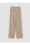 Trendlucky Women's Striped Trousers with Elastic Waist and Contrast - 5