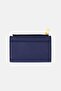 Women Brand Logo Foldable Wallet, Navy - 2