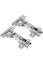 1 Pair Star Furniture Cabinet Door Hinge Flat Tas Hinge