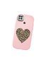 Poco C31 Compatible Case Camera Protector Pink Silicone Couple Phone Case Heart Pattern - 3