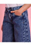Girls Blue Wide Leg Jeans - 4