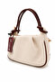 Bellina Rose Cream, Tan Women's Hand and Shoulder Bag - 3