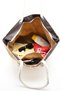 Owl Trap Patterned Women's Jute Straw Beach and Daily Wide Shoulder Bag with Rope Handles and Zipper - 3