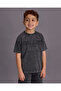 Boys Charcoal Embellished T-Shirt