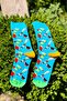 Unisex Ice Cream Patterned Colorful Socket Socks - 3