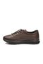 Brown Genuine Leather Women's Casual Shoes 695 Z - 4