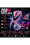 Kids Electric Drift Trike 250W with LED Lights, 36V Battery, Safety Helmet & Protective Gear, 3 Speed Modes - 7