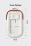Premium Bagged Baby Nest Newborn + Punch Embroidered Muslin Blanket – 100% Cotton Portable Mother's Side Bed Babynest - 5
