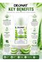 Aloe Mineral Deodorant Stick 100g Pack of 3 Pure Crystal Alum with Aloe Vera Extract Hydrating Soothing Chemical Free Fragrance Free Preservative Free Long Lasting Odor Protection Men Women - 3