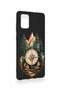 Samsung-A71 Compatible Compass Forest Pattern Silicone Case - 3