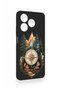 Realme C63 Compatible Compass Forest Pattern Silicone Case - 3