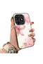 Tecno Spark 10 Pro Compatible Silicone Edge Hard Back Case Couple Phone Case with Floral Pattern