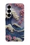 Samsung Galaxy S23 Compatible Printed Transparent Phone Case |   Collection: Pastelbloom Soft Series