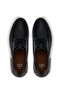 Men's Genuine Leather Black Casual Shoes - 6