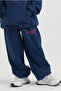 Children's Unisex "Enjoy the Changes" Printed Hooded Sweatshirt and Wide-Leg Sweatpants Two-Piece Set - 3