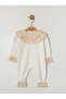 Kopanaki Lace Combed Cotton 3 Piece Girls Jumpsuit Set - 3