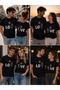 Loved Combination Basic T-Shirt (2 Pieces Will Be Sent, Contact the Q&A Section for Different Size Selection)