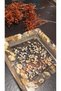 Shiny Transparent Colorful Oyster and Crushed Seashell Decorated Square Shape Ash Tray Handmade Epoxy Gift - 8
