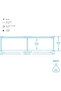Aquamini Prefabricated Garden Pool (152X38 cm) - 3