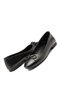 Women's Round Toe Genuine Leather Orthopedic Non-Slip Sole Bow Detailed Daily Ballerina Shoes 19050 - 3
