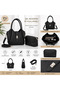 Women's Shoulder Bag Set of 2 with Hand and Crossbody Straps, Zippered, Large Internal Volume, Daily Stylish - 3