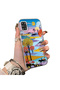 Samsung Galaxy A31 Compatible Silicone Edge Hard Back Case Couple Phone Case Landscape Pattern