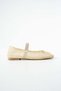 Gostoso Beige Women's Shoes with Rubber and Mesh Detail - 4