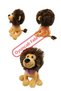 28 cm Plush Lion Toy Soft Cute Doll Children's Toy - 4