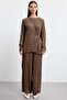 Drapeli Tunic Trouser Set Karamel