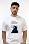 Billie Eilish_124 Design Printed Oversize White T-Shirt