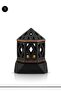 Decorative Black and Bronze Geometric Aromatherapy Incense Burner / Tealight Holder - 3