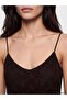 Lcw Vision Brown Rope Strap Lace Dress - 3
