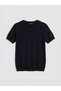 Lcw Comfort Black Crew Neck Stone Women's Knitwear Sweater - 4