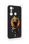 Infinix Hot 20I Compatible Egyptian Cat God Patterned Silicone Case - 3