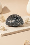 Marble-Look Hair Clip with Seashell Pattern Stylish and Convenient Claw Clip for Women - 5
