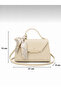 Sely Small Size Covered Scarf Detailed Shoulder and Hand Bag (the Scarf May Vary in Appearance.) - 2