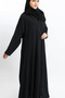 عباية دبل كلوش كريب -طرحه مجانا - 3