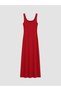 Lcw Vision Red Square Neck Bodycon Dress - 5