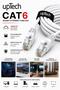 كابل إيثرنت CAT6 بطول 1 متر RJ45 LAN كابل إنترنت ومودم وراوتر للكمبيوتر - 4