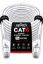 كابل إيثرنت CAT6 بطول 15 مترًا RJ45 LAN كابل إنترنت ومودم وراوتر للكمبيوتر