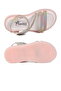 Colorful Girls' Flat Sandals - 5