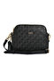 Women's Embossed Patterned Faux Leather Shoulder Bag with Adjustable Strap - 3