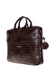 Mocha Croco Genuine Leather 13-14 Inch Macbook/Laptop Bag - 2