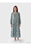 Esvab • Modern & Distinctive Stand Collar Embroidered Dress
