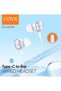 Type-C In-Ear Wired Earphone (White) - 3