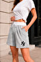 2-Pack New York Identity Ni Printed Women's Summer Comfortable Fit Casual Shorts/Bermuda - 5
