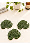 3 Pieces Leaf Coasters - 3